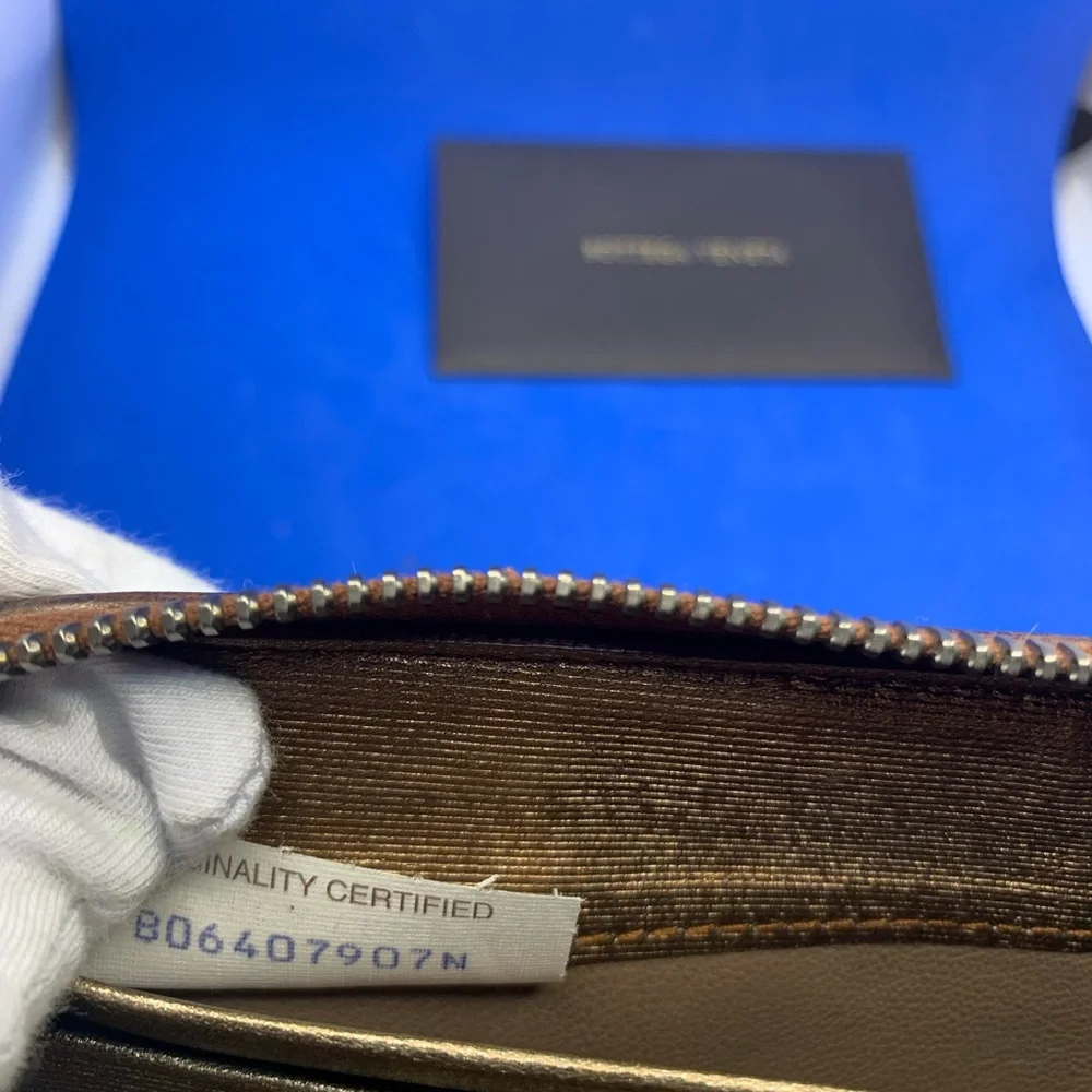 BOTTEGA‎ VENETA Nappa Intrecciato continental Zip Around Wallet